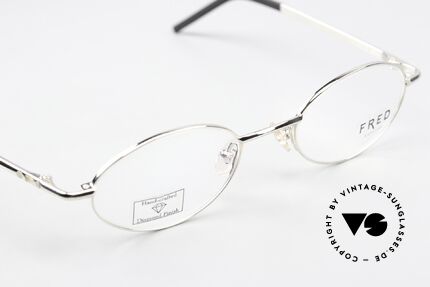 Fred Cut 001 Zeitlose Ovale Brille Unisex, ein zeitloses Brillendesign, made in France Qualität, Passend für Herren und Damen