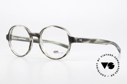 Götti Werry Designerbrille von 2016, wirkt sehr massiv - ist aber erstaunlich komfortabel, Passend für Herren und Damen