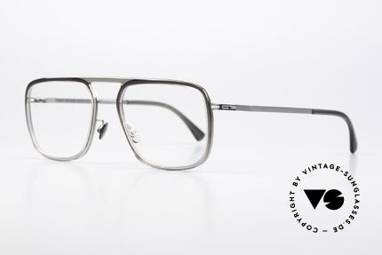 Mykita Elgard Sehr Markante Herrenbrille, Azetat-Inlays mit charakteristischen Mykita-Bügeln!, Passend für Herren