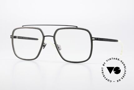 Mykita Mylon Reed Designerbrille Eckig Aviator, Mykita Mylon HYBRID Brillenfassung; REED, Passend für Herren