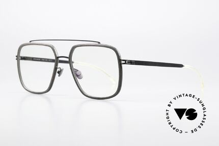 Mykita Mylon Reed Designerbrille Eckig Aviator, 'made in Germany' Designer-Brille für Kenner, Passend für Herren