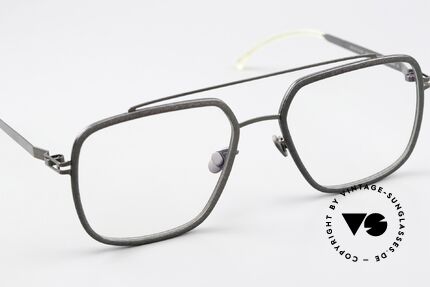 Mykita Mylon Reed Designerbrille Eckig Aviator, ungetragenes Modell mit original MYKITA Etui, Passend für Herren