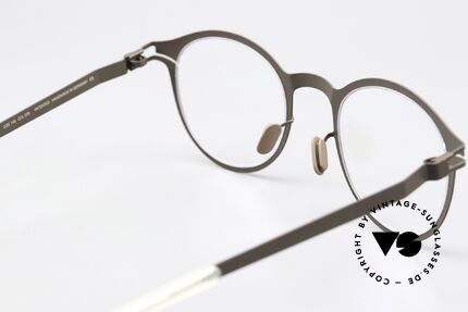 Mykita Benny Pantobrille In Dunkelbraun, genial flexible Brillenfassung: eine Größe passt allen, Passend für Herren und Damen