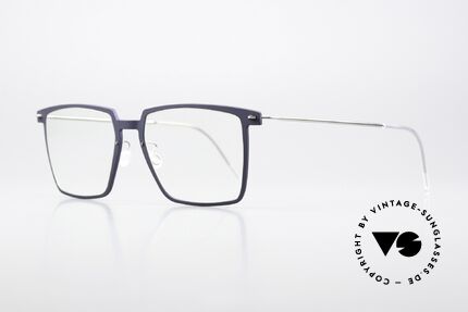 Lindberg 6577 NOW Eckige Designerbrille Unisex, sehr hochwertiges Compositematerial mit Titanbügeln, Passend für Herren und Damen