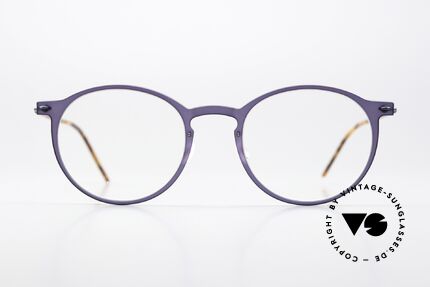 Lindberg 6541 NOW In Violett Und Schildpatt, Modell 6541, Größe 49/21 in interessanter Kolorierung, Passend für Herren und Damen