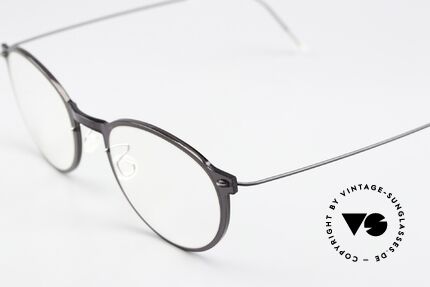 Lindberg 6527 NOW Panto Rund Designerbrille, sehr hochwertiges Compositematerial mit Titanbügeln, Passend für Herren und Damen