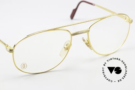 Cartier Driver - M Luxus Pilotenbrille 22Karat, ungetragen (wie all unsere kostbaren vintage CARTIERS), Passend für Herren