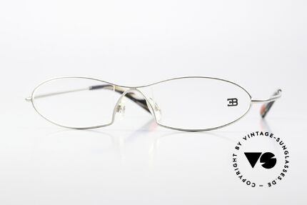 Bugatti 343 Odotype Sehr Sportliche Herrenbrille, ORIGINAL high-tech Bugatti Brillenfasssung, Passend für Herren