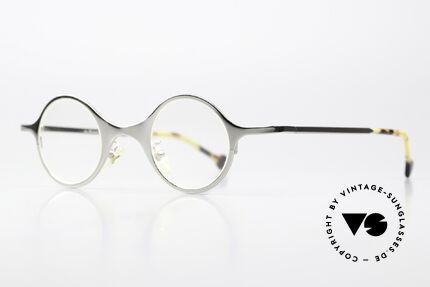 L.A. Eyeworks Steincrump Kleine Runde Brille Von 1998, erstklassig: Funktionalität, Materialien & Verarbeitung, Passend für Herren und Damen