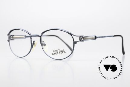 Jean Paul Gaultier 55-5109 Tupac Shakur Vintage Brille, z.B. bei den American Music Awards 1996 in LA, Passend für Herren und Damen