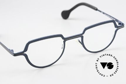 Theo Belgium Rope Interessante Designerbrille, ungetragen (wie alle unsere vintage Theo Brillen), Passend für Herren und Damen