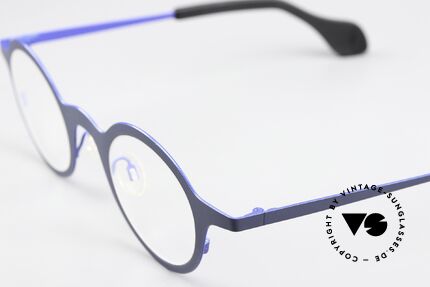 Theo Belgium Mille 24 Runde Designerbrille Unisex, Avantgarde-Designerbrille in Premium-Qualität, Passend für Herren und Damen