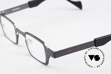 Theo Belgium Sixteen Eckige Designerbrille Titan, Pure Titanium Rahmen (absolute Top-Qualität), Passend für Herren und Damen