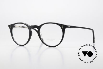 Oliver Peoples O'Malley Mattschwarze Brille Von 2017 Details