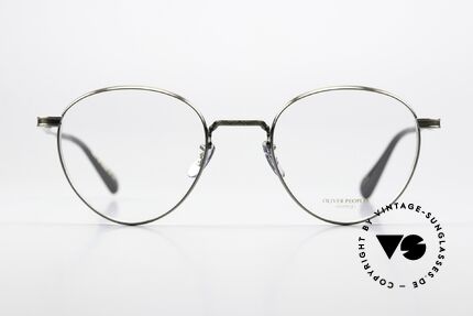 Oliver Peoples Watts Panto Fassung Titanium, ganz genaue Modell-Bezeichnung ist: OV1224T 5076, Passend für Herren