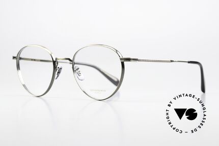 Oliver Peoples Watts Panto Fassung Titanium, O. Peoples verkörpert den Lifestyle von Los Angeles, Passend für Herren