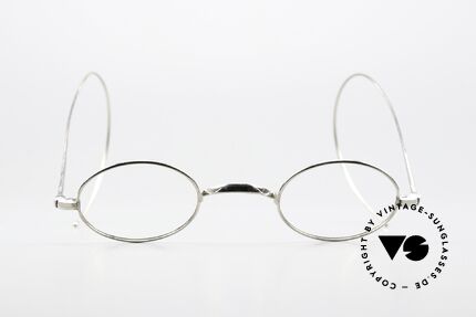 Schubert Antik Museumsbrille ca 100 Jahre alt, ein ca. 100 Jahre altes Unikat = echte Antiquität!, Passend für Herren und Damen