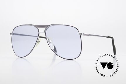 Metzler 0261 Selbstabdunkelnde Gläser, alte Metzler Pilotensonnenbrille aus dem Jahre 1986, Passend für Herren