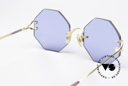 Cartier Rimless Octag Einzelstück Customized 90er, Customized = ein Einzelstück von unserem Optiker!, Passend für Herren und Damen