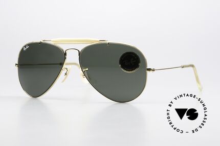 Ray Ban Outdoorsman USA Aviator Sonnenbrille Details