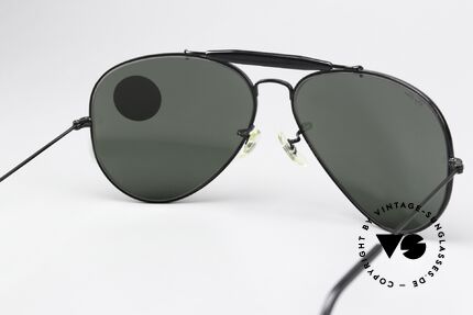 Ray Ban Outdoorsman II G15 Black Chrome Edition, KEINE Retromode, sondern ein altes USA-Original, Passend für Herren