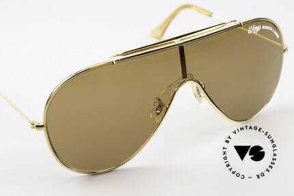 Bausch & Lomb Wings Amber Rose Sonnenbrille, Größe: large, Passend für Herren und Damen