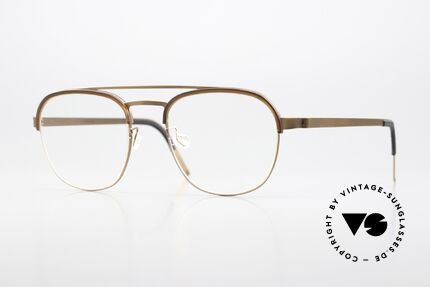 Lindberg 9840 Strip Titanium Titanium Vintage Brille Unisex, edle Lindberg Strip Titanium Brille aus dem Jahre 2018, Passend für Herren und Damen