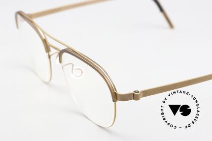 Lindberg 9840 Strip Titanium Titanium Vintage Brille Unisex, trägt für uns das Prädikat "TRUE VINTAGE LINDBERG", Passend für Herren und Damen