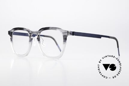 Lindberg 1263 Acetanium Tribute To Peter Hoffmann, Azetatfront in Horn-Optik (Peter Hoffmann gewidmet), Passend für Herren