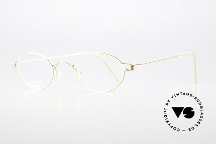 Lindberg Pyrus Air Titan Rim Ovale Titanium Brille Unisex, so zeitlos, stilvoll und innovativ = Prädikat "VINTAGE", Passend für Herren und Damen