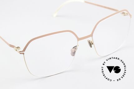 Mykita Finna Damenbrille Pfirsich Pink, ungetragenes Modell von 2017, mit orig. Mykita Etui, Passend für Damen