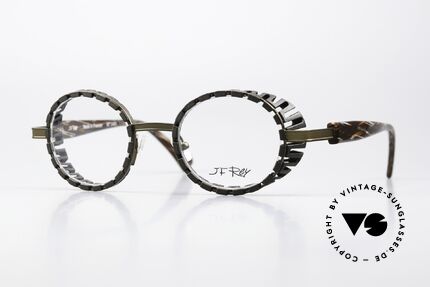 JF Rey New Black Hingucker Damenbrille Details