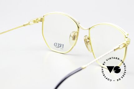 Fred Cythere - S Luxus Vintage Brille Damen, die Fassung kann natürlich beliebig verglast werden, Passend für Damen