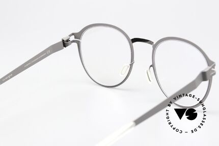 Mykita Gisbert Pantobrille Grau Und Silber, genial flexible Brillenfassung: eine Größe passt allen, Passend für Herren und Damen