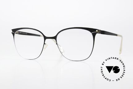 Mykita Susi Damenbrile Klassisch Schwarz, Mykita Damenbrille, Mod. SUSI, Gr. 50-19, col. 279, Passend für Damen