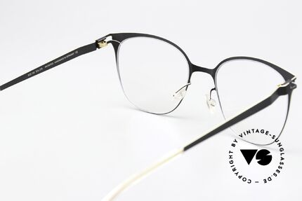 Mykita Susi Damenbrile Klassisch Schwarz, die DEMO-Gläser können beliebig getauscht werden, Passend für Damen