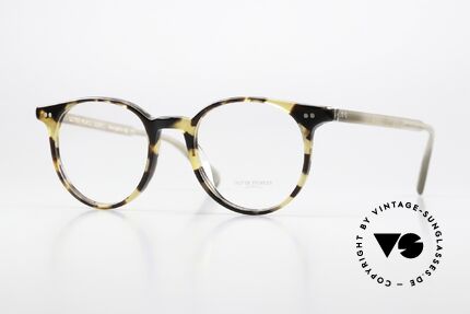 Oliver Peoples Delray Klassische Brille Panto Details