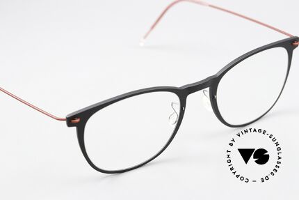 Lindberg 6529 NOW Mattschwarz Und Dunkelrot, kann schon jetzt als 'vintage Lindberg' tituliert werden, Passend für Damen