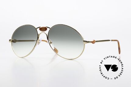 Bugatti 64905 Seltene Sammlersonnenbrille, 64905: extrem seltene vintage Sonnenbrille von Bugatti, Passend für Herren