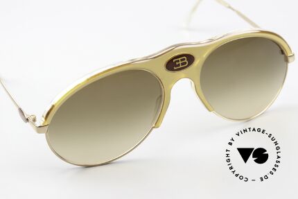 Bugatti 64901 Sammler Sonnenbrille 70er, ungetragen (wie alle unsere alten BUGATTI Unikate), Passend für Herren