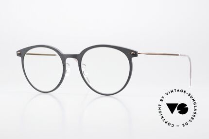 Lindberg 6537 NOW Fassung Mattgrau & Bronze Details