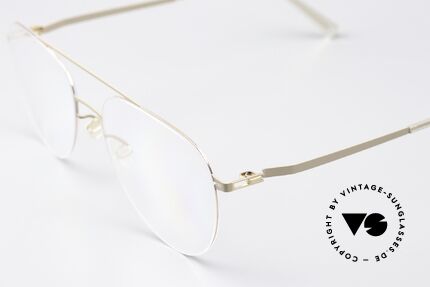 Mykita Jun Large Aviator Lessrim Frame, wohlbekannte Spitzenqualität; handmade in Germany, Passend für Herren und Damen