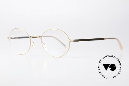 Mykita Nea Damenbrille Oval Champagne, color 291 = champagne/gold = eher ein Damenmodell, Passend für Damen