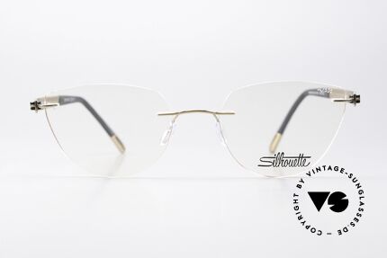 Silhouette 5236 Damenbrille Cateye Design, basierend auf der 1999er Minimal Titan Art Ikone, Passend für Damen