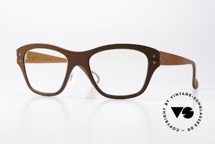 Lucas de Stael Minotaure M10 Damenbrille Mit Lederüberzug, LUCAS de STAËL, Minotaure M10, Gr. 49/20, col 03, Passend für Damen