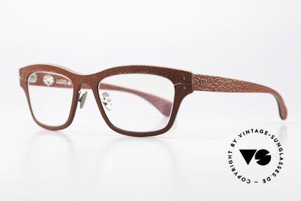 Lucas de Stael Monsieur Seguin 05 Damenbrille Mit Ziegenleder, klassisches Design, made in France; Connoisseur-Brille, Passend für Damen