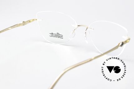 Silhouette 5513 Damenbrille Swarovski Stein, Größe: medium, Passend für Damen