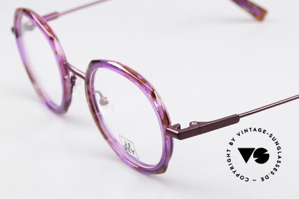 JF Rey JF2994 Designerbrille In Lila-Tönen, für minimalistische Stile und innovative Materialien, Passend für Damen