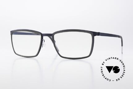 Lindberg 9711 Strip Titanium Sehr Markante Herrenbrille, markante Lindberg Strip Titanium Brille für Gentlemen, Passend für Herren