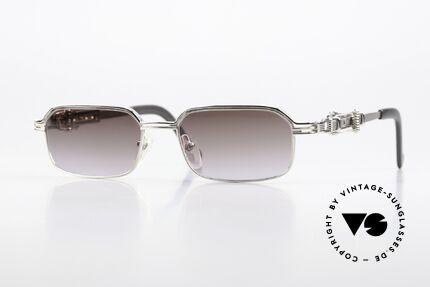 Jean Paul Gaultier 56-0002 Brille mit Gürtelschnalle, vintage Jean Paul GAULTIER Sonnenbrille von 1996/97, Passend für Herren